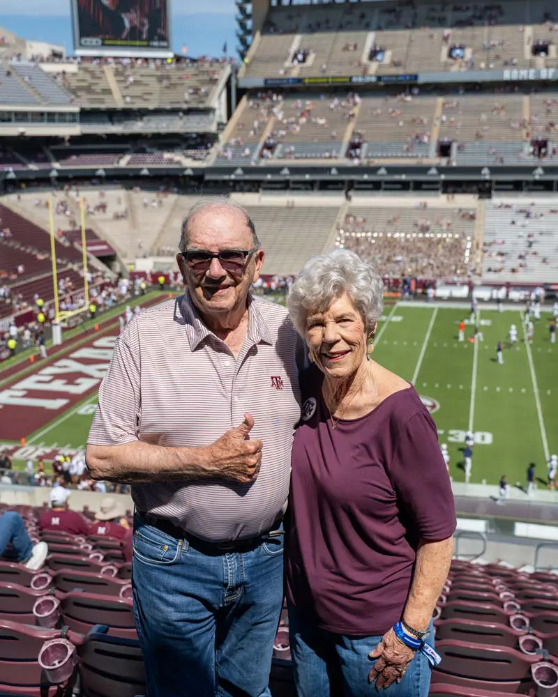 Outdoor shot of Coolidge Football Performance Center