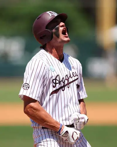 Jace Laviolette shouting in victory