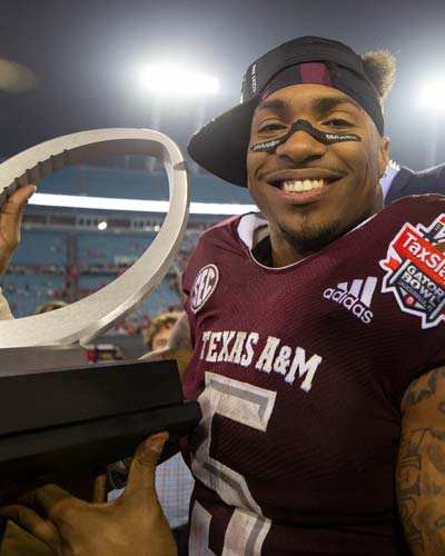 Begnals RB Trayveon Williams to co-teach NIL law course at Texas A&M