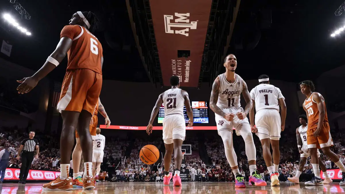 basketball players on the court